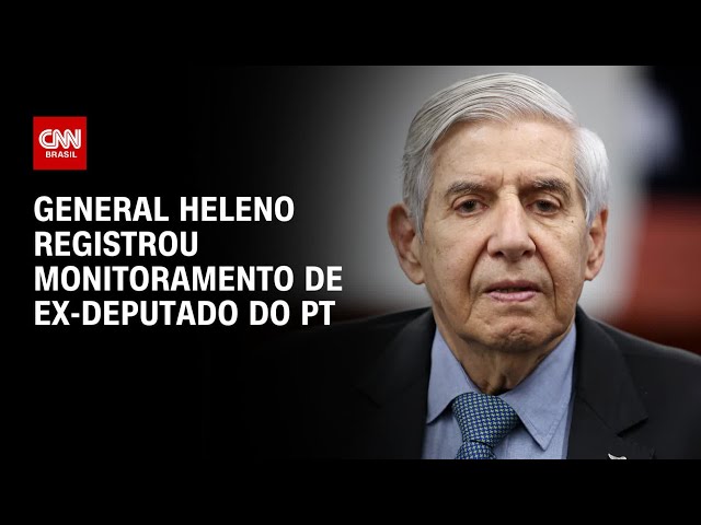 “Abin de olho nele”; veja anotação de general Augusto Heleno sobre deputado do PT | LIVE CNN
