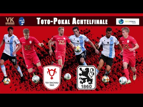 TSV Dachau 1865 - TSV 1860 München  5:6 n.E.  Toto Pokal Achtelfinale!