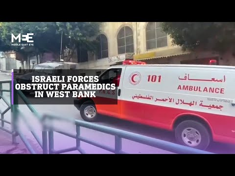 Israeli army prevents ambulances from reaching wounded Palestinians in occupied West Bank