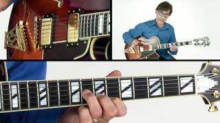 Jazz Standard Guitar Lesson - Flat Nine & Bluesy Breakdown - Frank Vignola
