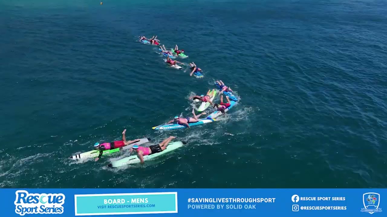 Mens Board Race | Lifesaving Sport | Clifton | Cape Town | Rescue Sport Series	