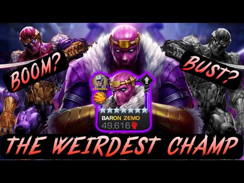 IS BARON ZEMO THE GOAT? OR IS HE OVERRATED? I Don't Know Anymore... | Rank 4 Introduction | Mcoc