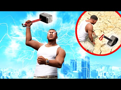 I Found THOR'S HAMMER in GTA 5!