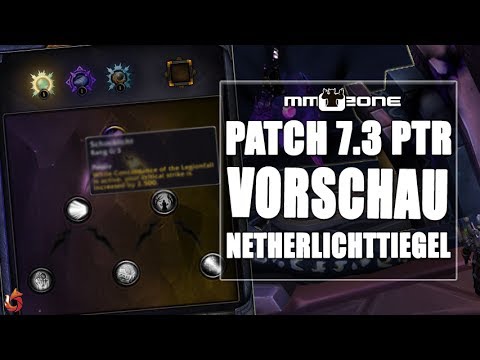 WoW Legion Patch 7.3 PTR - Netherlichttiegel zum Aufwerten von Artefaktrelikten