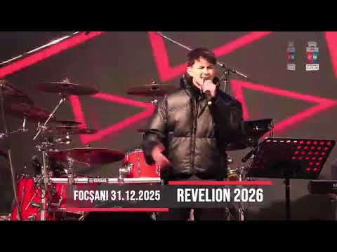 VIDEO | Revelion 2025/2026 în Piața Unirii din Focșani