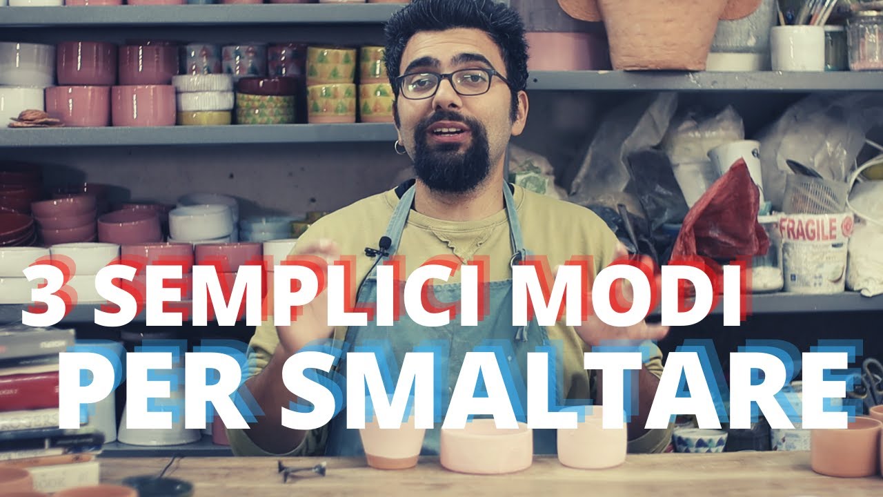 Watch Now Corso di Ceramica: 3 modi Veloci per Smaltare le nostre Ceramiche. Corso di Ceramica: 3 modi Veloci per Smaltare le nostre Ceramiche.