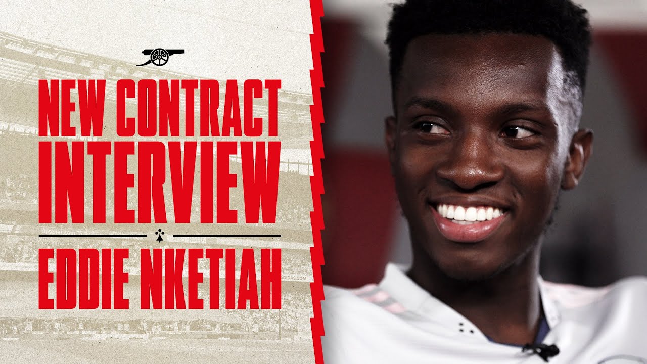Eddie Nketiah on his new contract, the number 14, the 22/23 Premier League season and more!