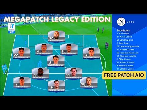MegaPatch Comeback is Here! Legacy Patch V1.0 AIO ~ FREE! PES 2021 & Football Life Series