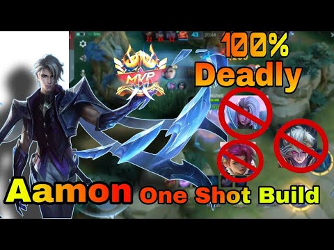 Aamon one shot Build 100% Deadly Build | Mobile Legends |MLBB #mlbb #mobilelegends #aamon