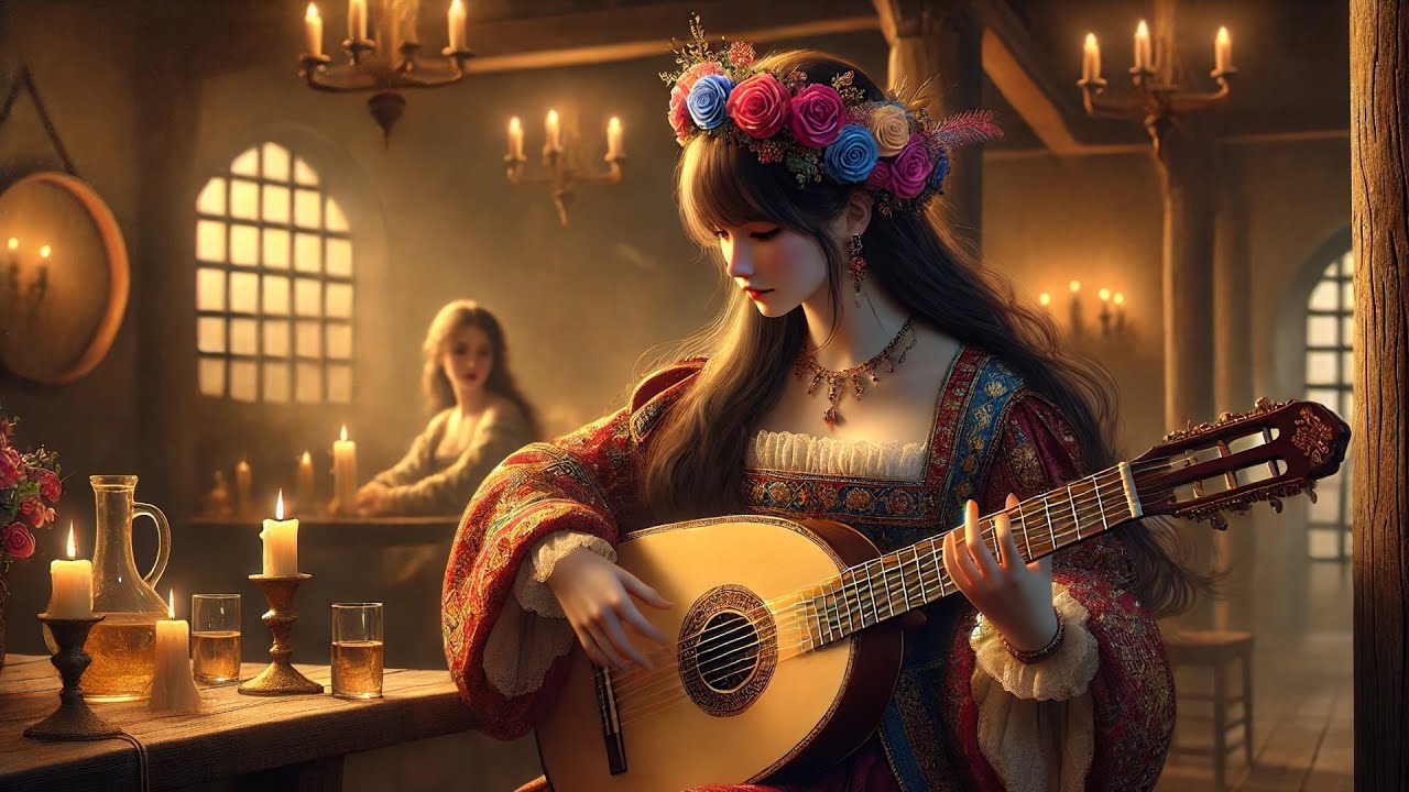 🍺 1 Hour of Fantasy Medieval Music - Tavern Ambience, Meditative, Sleeping, Celtic, Bard Music 🍺