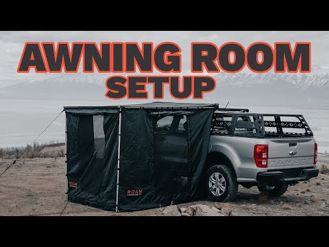 Awning Room Setup - Roam Adventure Co.