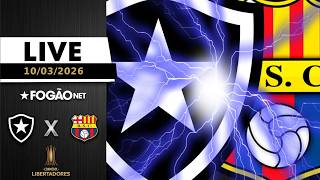 FOGÃONET LIVE: BOTAFOGO X BARCELONA-EQU (PRÉ-JOGO) | JOGO DE VOLTA DA 3ª FASE DA COPA LIBERTADORES