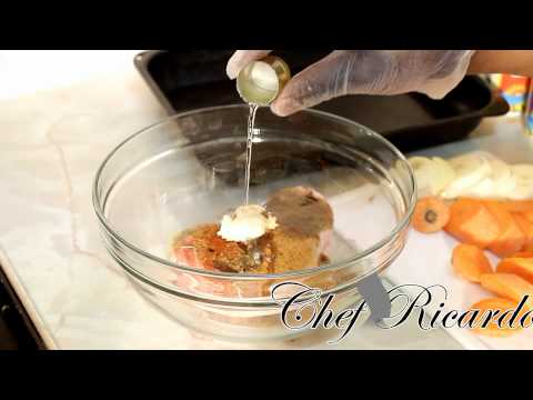 One Of The Best Jamaican Jerk Pork Served With Mashed Potatoes And Coleslaw