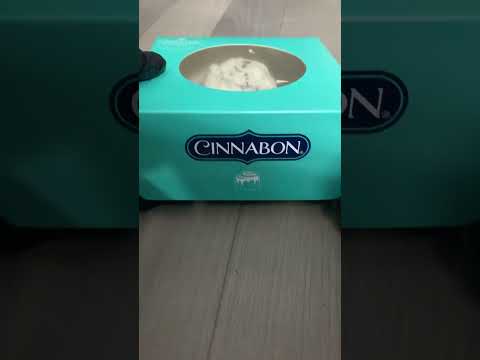Desembalagem de Cinnabon #viral #comida