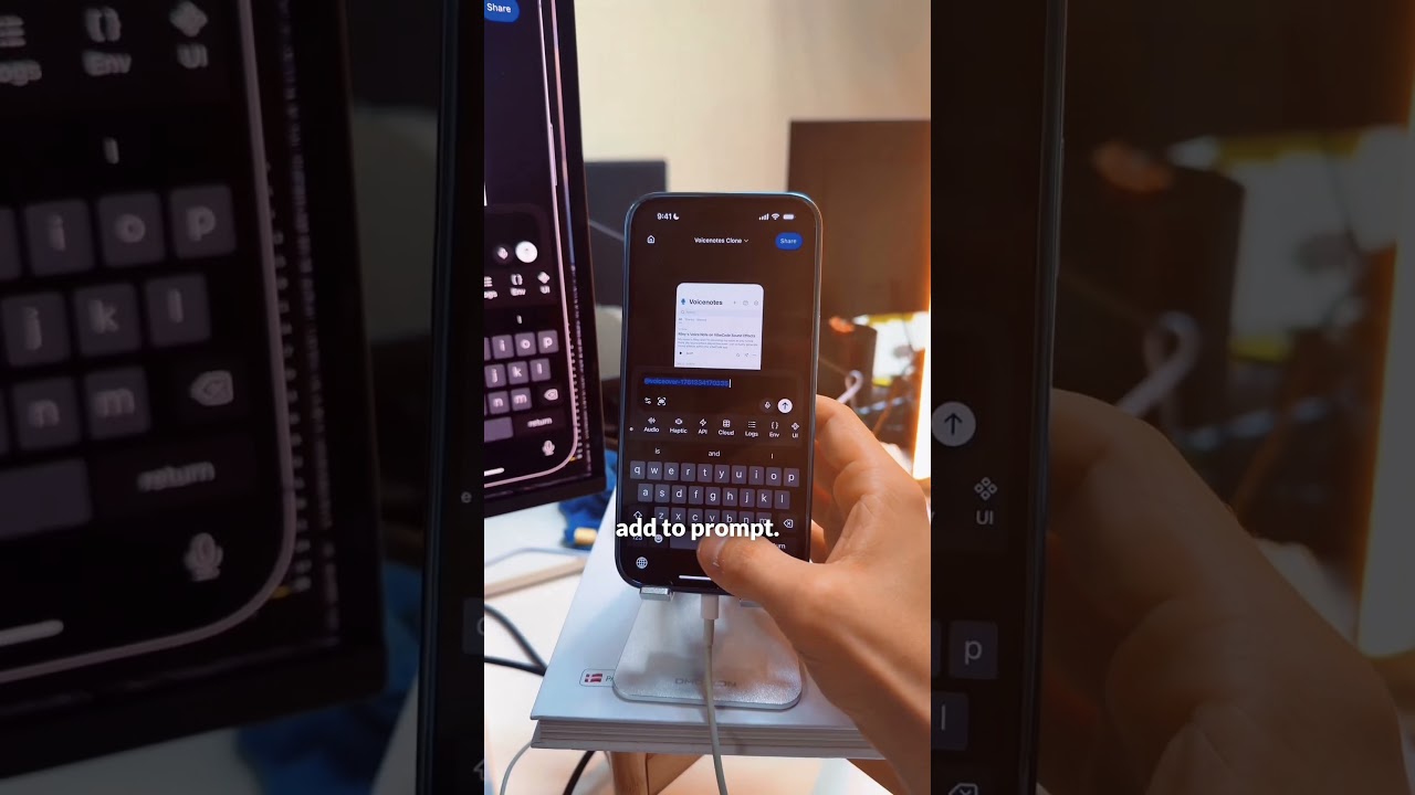 Claude Code on the phone, and it builds mobile apps