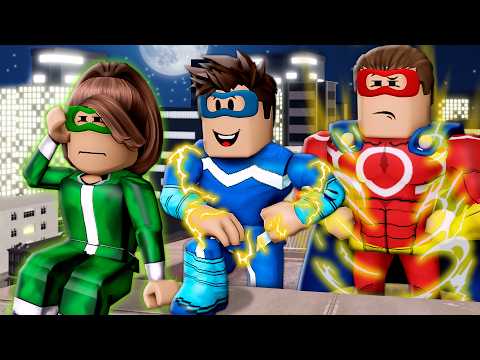 The SUPERHERO Families Of Roblox! (Full Movie)