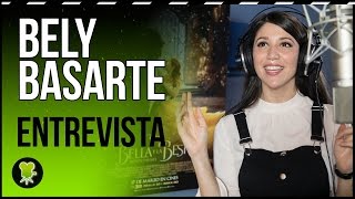 Así es como Bely Basarte grabó las canciones de 'La Bella y la Bestia' en español