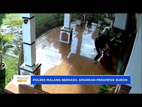 POLRES MALANG RINGKUS PERAMPOK YANG BERAKSI SAAT LEBARAN 2025 SETELAH SEMPAT BURON