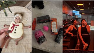 vlog: sephora haul + 24 hour trip to sc for collins work + workout with me + suttons 9 months!!