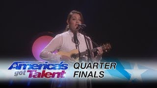 Mandy Harvey: Deaf Singer Performs Original, "Mara's Song" - America's Got Talent 2017