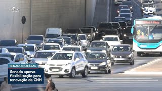 Novas regras para renovação e emissão da CNH seguem para sanção