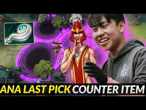 Ana Perfect Last Pick Choice Void Spirit and Item choice to Counter Silencer Mid