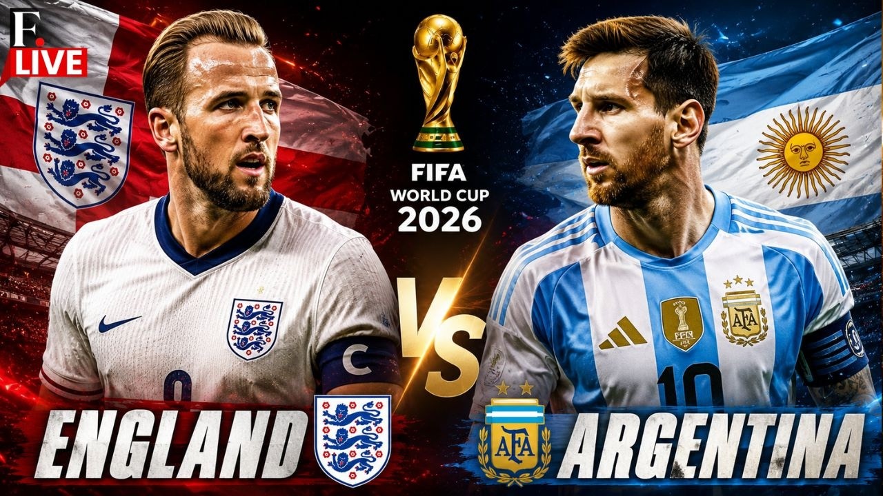 Argentina vs England LIVE: FIFA World Cup 2026 Semi-Final | Lionel Messi | Harry Kane