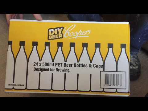Coopers DIY Beer Bottles for Home Brew - Unboxing and Review
