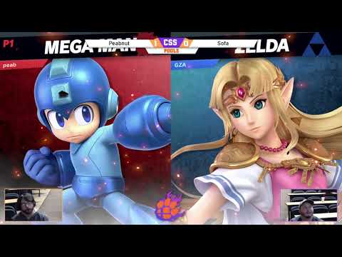 Clemson Smash Series 23 - Pools - OeS | Sofa (Zelda) vs. FS | Peabnut (Mega Man) - SSBU