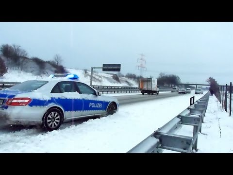Der Winter 2013 - 53 Minuten Autobahn (20.03.2013)