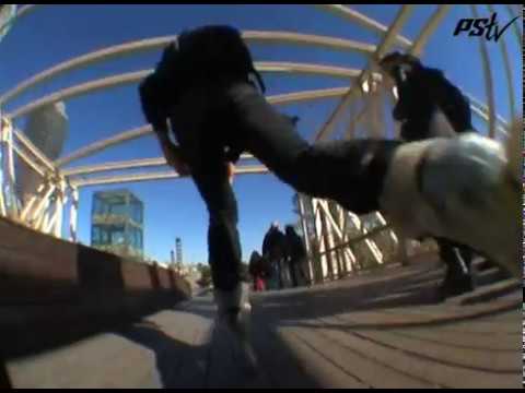 Powerslide Vi Fothon Skates in Barcelona