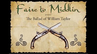 The Ballad of William Taylor