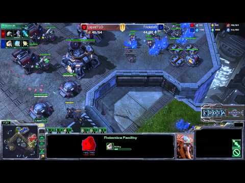 Liquid TLO (T) vs Tricker (P) - G3 - SC990 - StarCraft Commentary -