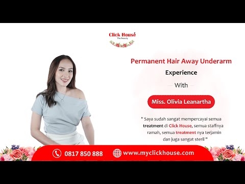 Olivia Leanartha - Permanent Hair Away Underarms Experience