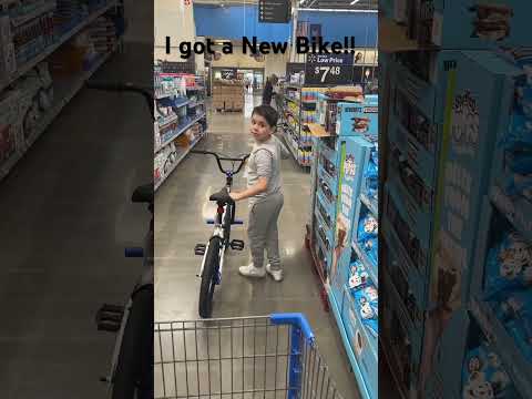 I got a New Bike ! #walmart #wallyworld #bike #agustinsfavoritethings #walmartfinds