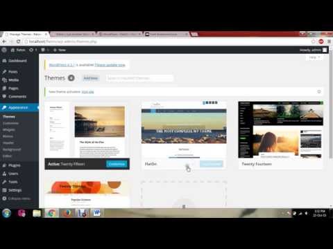 Flaton Wordpress Theme Tutorial