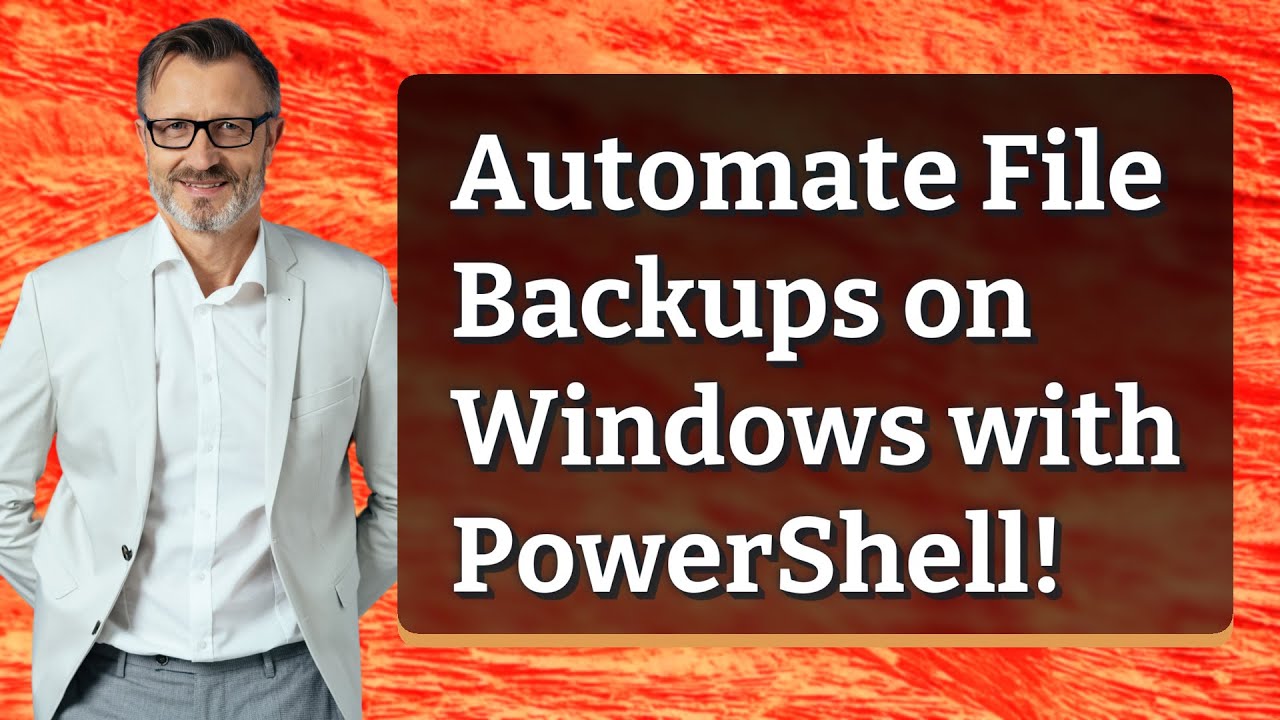 Automate File Backups on Windows with PowerShell!