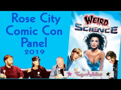 Weird Science Panel ~ Anthony Michael Hall, Kelly LaBrock, Ilan Mitchell-Smith ~ Rose City Comic Con