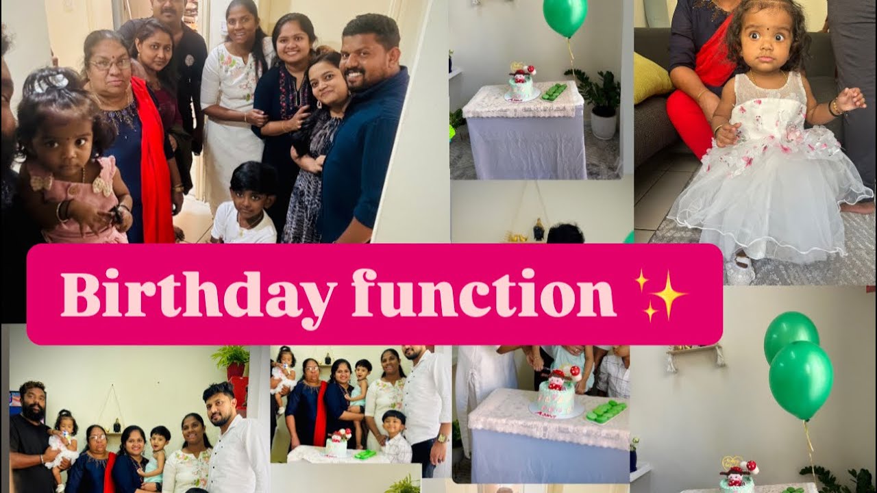 Birthday function 😊