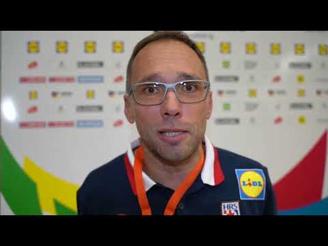 Hrvoje Horvat nakon pobjede protiv Belgije