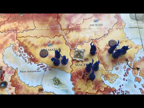 Setup, How To Play, Sample Turn of Conquest of the Empire (Classic Rules)