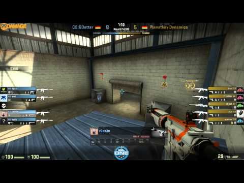 ESL One Cologne 2014 SW-Qualifier - Viertelfinale Planetkey Dynamics vs. CS:GOetter (de_nuke) Map 1