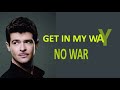 "Get In My Way" - Robin Thicke (Lyric Video)