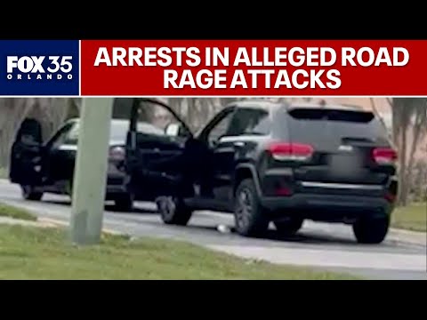 2 women arrested in separate Central Florida road rage attacks