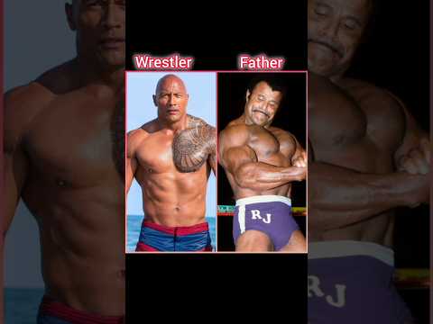 😱WWE popular wrestler reallife father🥰#wwe #therock #johncena #shorts🥶#youtubeshorts#viral🔥#trending