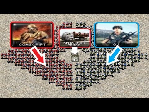 demo explosion survive test - Red Alert 2