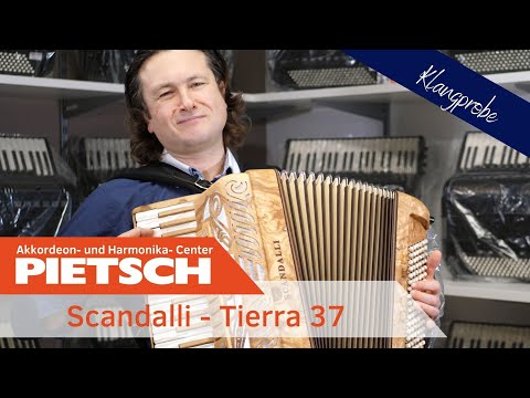 Akkordeon - Scandalli Tierra 37 Olive - Klangprobe