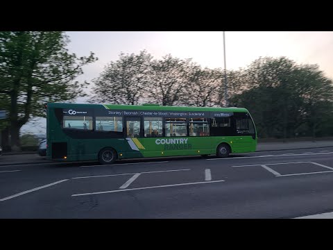 Country Ranger 28B to Newcastle - Go North East 5396 - NK15 ENH