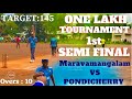 1 Lakh Tournament | 1st Semifinal | Maravamangalam ACC Vs Pondicherry | ind vs pak t20 world cup