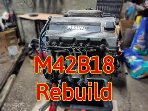 M42B18 Cylinder Head Removal (318is) - M42 Rebuild Part 1